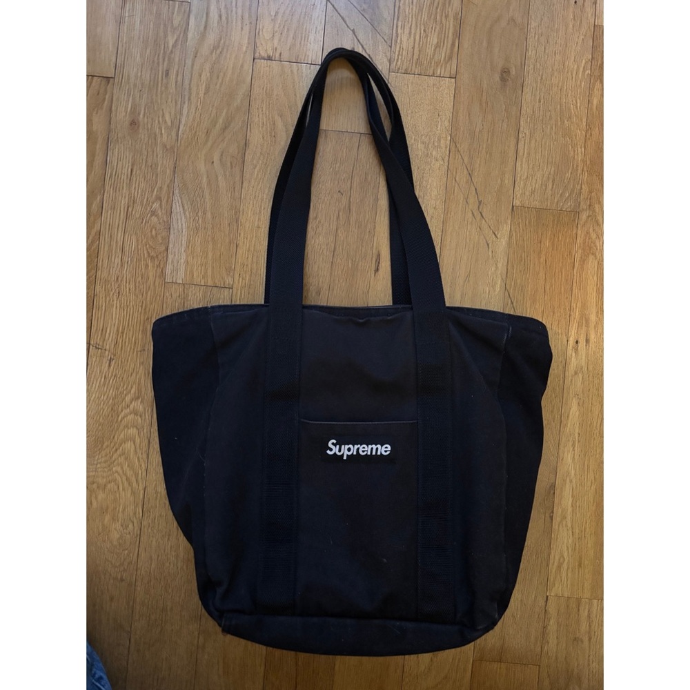 Supreme Black Tote bag
